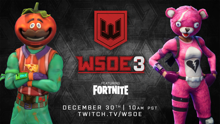 Announcing Wsoe 3 Featuring Fortnite Wsoe - announcing wsoe 3 featuring fortnite